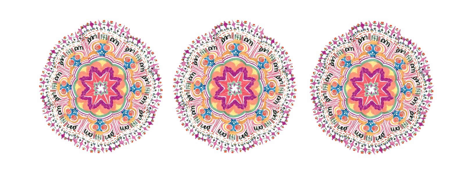 Caleidoscope, illustration by Lotta Vuorma